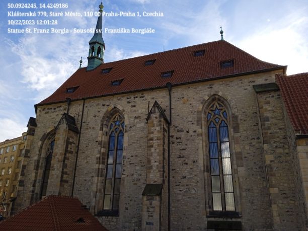 Statue St. Franz Borgia - Sousoší sv. Františka Borgiáše